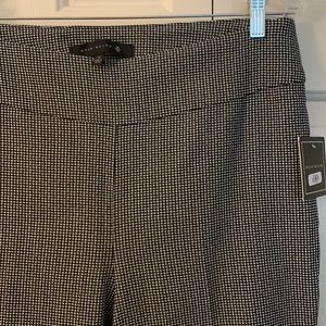 NWT Ryan Wylde Houndstooth Pull-on Crop Pants, Sz 1x